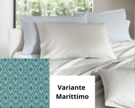 Lenzuola Matrimoniali Gabel - Completo Letto - Minorca - Marittimo